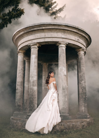 Disney Fairy Tale Weddings D412 "Belle" #2 Champagne/Ivory thumbnail