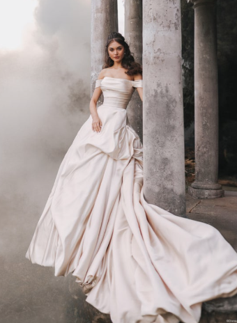 Disney Fairy Tale Weddings D412 "Belle" #0 default Champagne/Ivory thumbnail