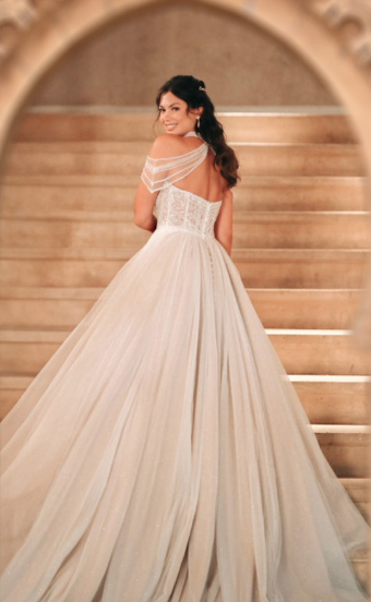 Disney Fairy Tale Weddings D414 "Jasmine" #4 Mocha/Champagne/Ivory/Nude thumbnail