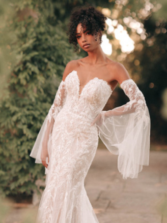 Disney Fairy Tale Weddings D368 Tiana #3 IVORY/CHAMP/NUDE thumbnail