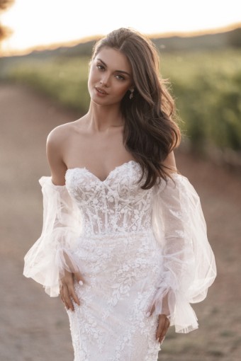 Allure Bridals A1310 #6 Almond/Champagne/Ivory/Nude thumbnail