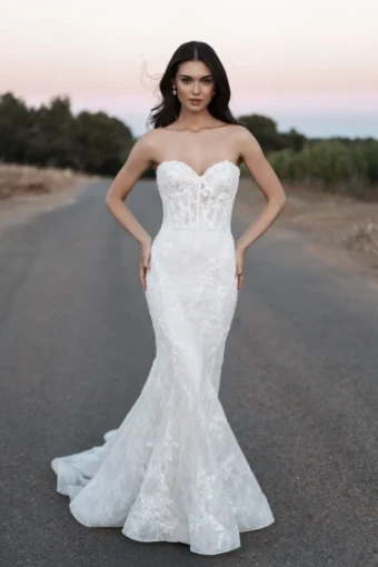 Allure Bridals A1310 #0 default Almond/Champagne/Ivory/Nude thumbnail