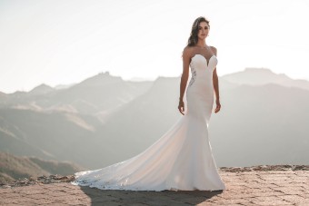 Allure Bridals A1214 #2 IVORY/CHAMP/NUDE thumbnail