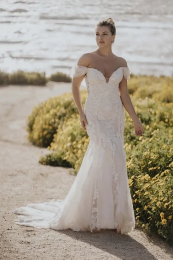 Allure Bridals A1163 #6 Almond/Champagne/Ivory/Nude thumbnail