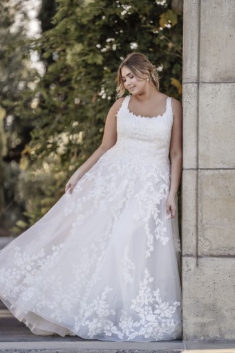 Allure Bridals A1108 #7 Rose/Lavender/Ivory/Nude thumbnail