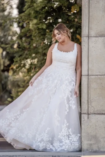 Allure Bridals A1108 #7 Rose/Lavender/Ivory/Nude thumbnail