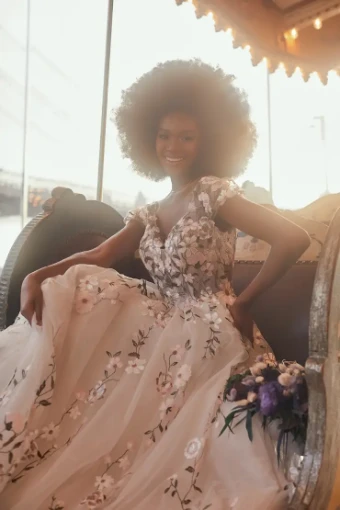 Madison James Johnny #5 Ivory/Champagne/Multi/Nude thumbnail