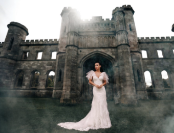 Disney Fairy Tale Weddings DVL11 "Maleficent" #1 Ivory thumbnail