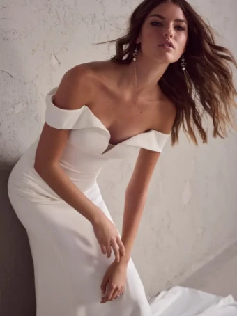 Rebecca Ingram COLBY (24RS174A01) #4 default Ivory (gown with Natural Illusion) thumbnail