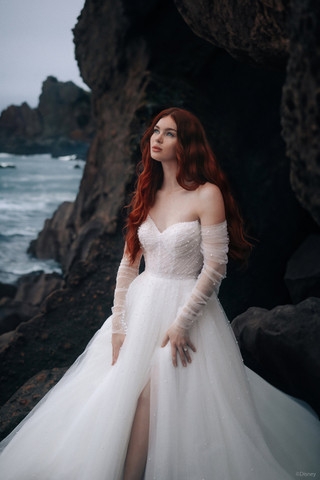 Disney Fairy Tale Weddings D440 Ariel #0 default Ivory thumbnail