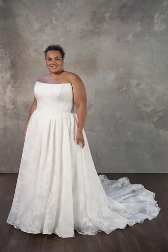 Essense of Australia D4158 #5 default (IVQ) IVORY JACQUARD thumbnail