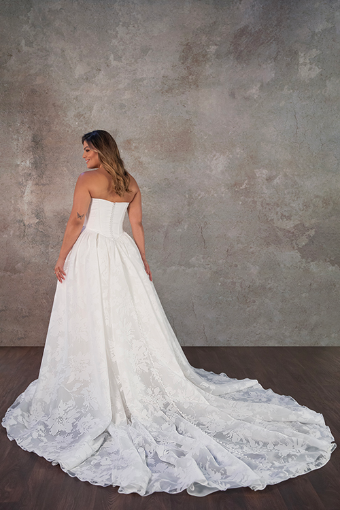 Essense of Australia D4158 #4 (IVQ) IVORY JACQUARD thumbnail