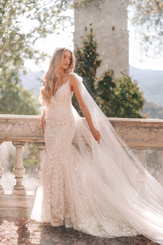 Disney Fairy Tale Weddings D446 - Rapunzel #0 default Lavender/Ivory thumbnail