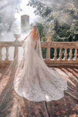 Disney Fairy Tale Weddings D446 - Rapunzel #2 default Lavender/Ivory thumbnail