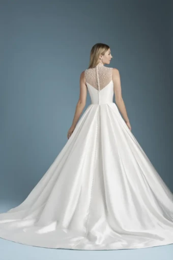 Allure Bridals A1366NC #3 Ivory/Nude/Silver thumbnail