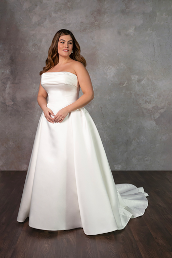 Essense of Australia D4304 #3 (IVR) Ivory (IVQ) IVORY JACQUARD thumbnail