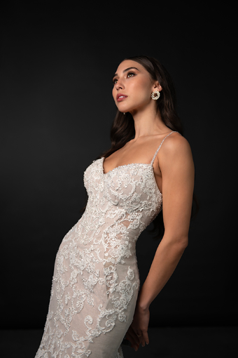 Martina Liana ML1927 #2 default (IV-IV) Ivory Lace and Tulle over Ivory Gown thumbnail