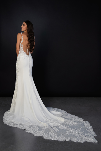 Martina Liana ML1857 #1 (IV-PL) Ivory Gown w Porcelain Tulle Illusion thumbnail