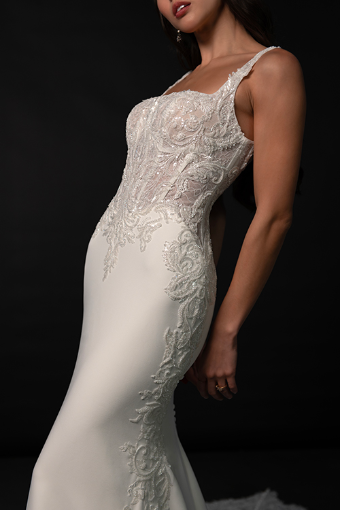 Martina Liana ML1857 #2 default (IV-PL) Ivory Gown w Porcelain Tulle Illusion thumbnail