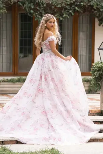 Romance Allure Bridal R3850 #1 Lavender/Multi thumbnail