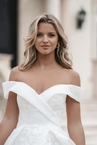 Allure Bridals A1356 #2 Ivory thumbnail