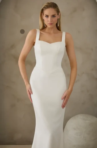 Casablanca Bridal LE161 Sutton #1 Ivory thumbnail