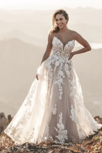 Allure Bridals A1217 #1 Desert/Champ/IV/Nude thumbnail