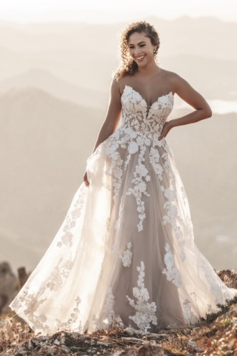 Allure Bridals A1217 #1 Desert/Champ/IV/Nude thumbnail