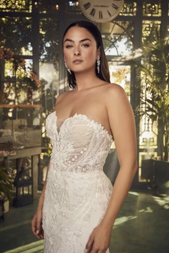 Casablanca Bridal 2477 Delaney #2 Ivory/Sorbet/Nude/Ivory thumbnail