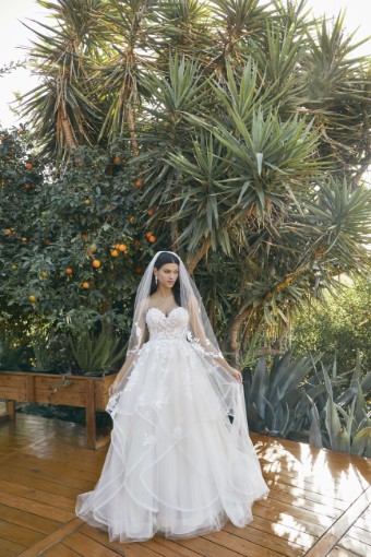 Casablanca Bridal BL391 NOELLA #2 Champagne/Nude/Ivory thumbnail