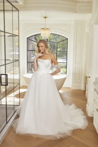 Casablanca Bridal 2567 HEPBURN #0 default Ivory/Ivory thumbnail