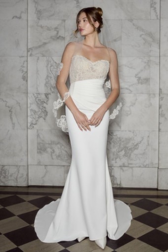 Casablanca Bridal 2581 Rome #7 default Ivory/Nude/Silver thumbnail