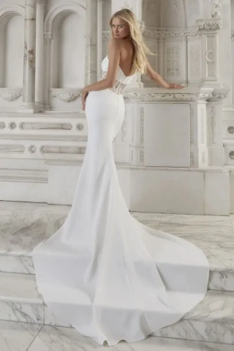 Casablanca Bridal 2590-1 Charlize #4 Ivory/Nude thumbnail