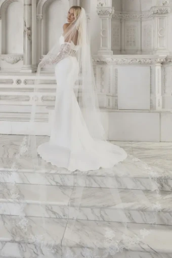 Casablanca Bridal 2590-1 Charlize #6 Ivory/Nude thumbnail