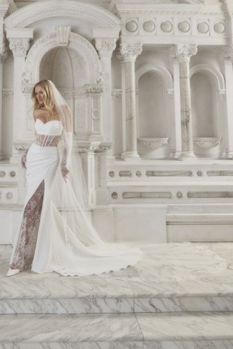 Casablanca Bridal 2590-1 Charlize #8 default Ivory/Nude thumbnail