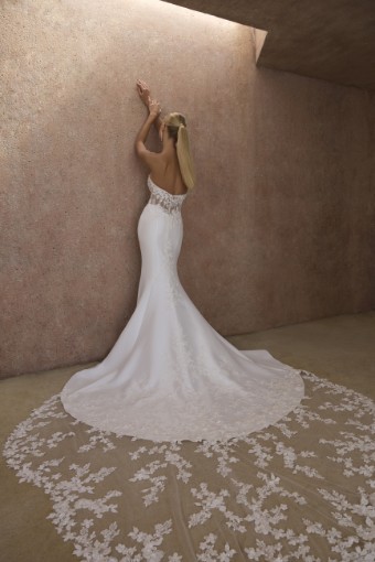 Casablanca Bridal 2617 Esme #4 Ivory/Nude thumbnail