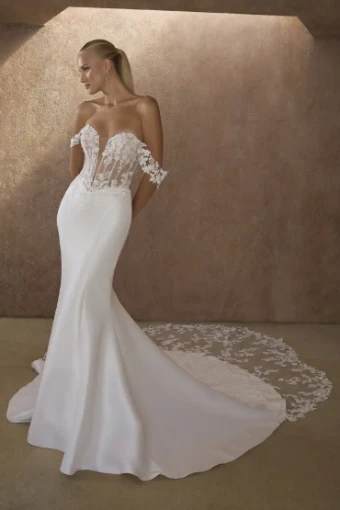 Casablanca Bridal 2617 Esme #1 Ivory/Nude thumbnail