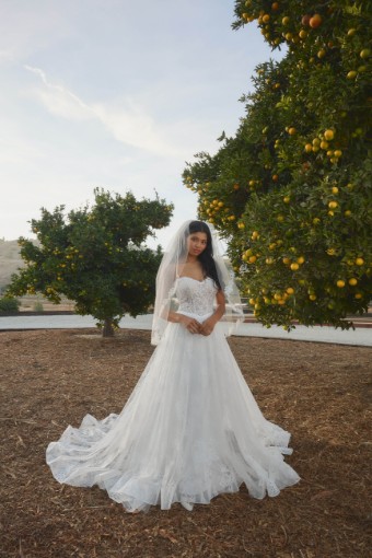 Casablanca Bridal BL482 Persimmon #2 Ivory/Nude thumbnail