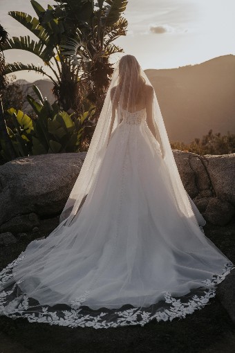 Allure Bridals A1164 #6 IVORY/CHAMP/NUDE thumbnail