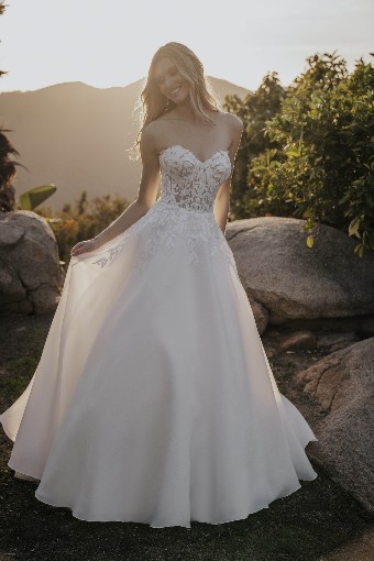 Allure Bridals A1164 #3 IVORY/CHAMP/NUDE thumbnail