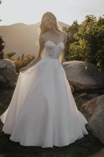 Allure Bridals A1164 #3 IVORY/CHAMP/NUDE thumbnail