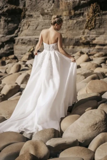 Allure Bridals A1164 #5 IVORY/CHAMP/NUDE thumbnail