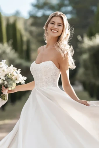 Allure Bridals A1307 #4 default Pearl/Ivory thumbnail