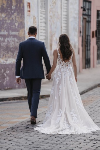 Allure Bridals 9956 #1 Ivory/Nude thumbnail