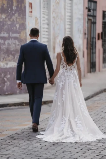 Allure Bridals 9956 #1 Ivory/Nude thumbnail