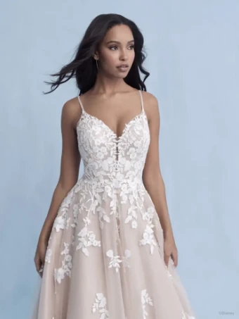 Disney Fairy Tale Weddings D287 Snow White #1 Ivory/Nude thumbnail