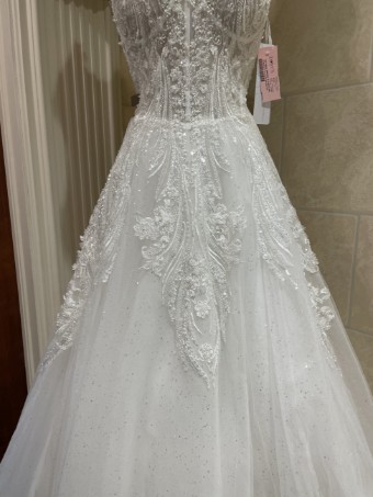 Disney Fairy Tale Weddings D373 Cinderella #4 Platinum/Ivory/Champagne thumbnail