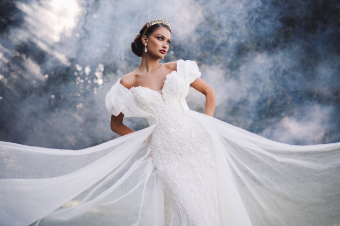 Disney Fairy Tale Weddings DVL17 "Evil Queen" #3 Almond/Champagne/Ivory/Nude thumbnail