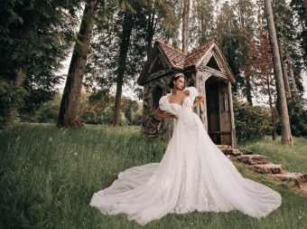 Disney Fairy Tale Weddings DVL17 "Evil Queen" #2 Almond/Champagne/Ivory/Nude thumbnail