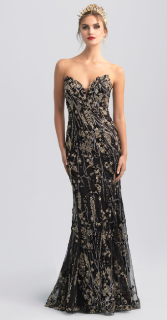 Disney Fairy Tale Weddings DVL17 "Evil Queen" #9 Almond/Champagne/Ivory/Nude thumbnail